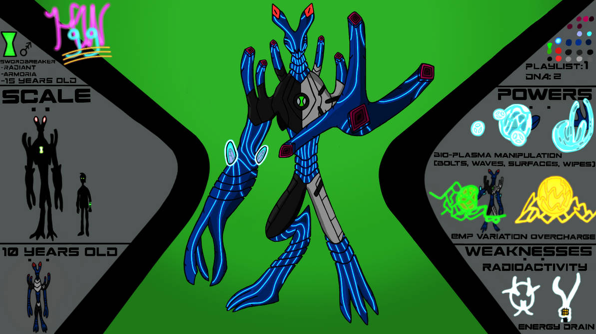 Ben 10 PowerCore- Swordbreaker- 2025 version by hellwalker99 on DeviantArt