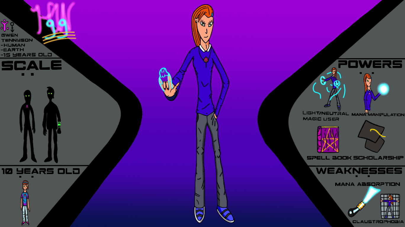 ben 10 PowerCore- Gwen Tennyson- 2025 version by hellwalker99 on DeviantArt