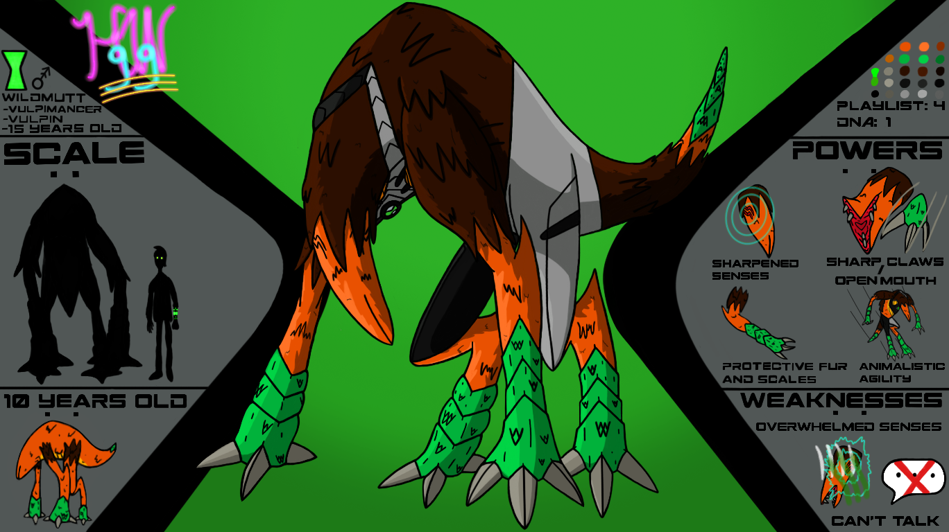 Ben 10 PowerCore- wildmutt- 2025 version by hellwalker99 on DeviantArt