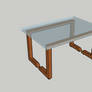 Glass Table.skp/.skb [3d Object]