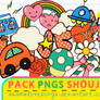 Pack 9 Pngs Shoujo