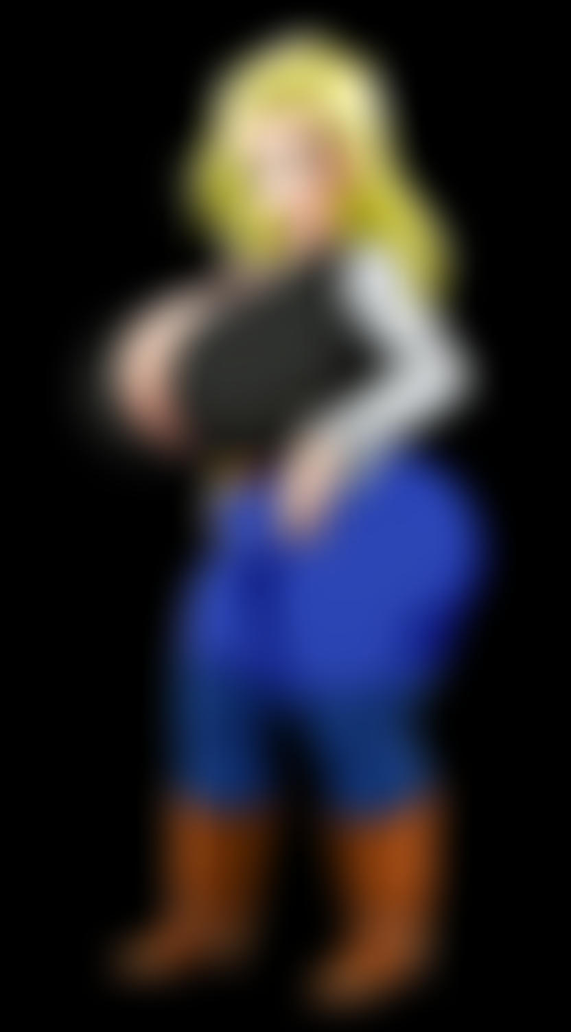 Android 18 MASSIVE BOOBS BIMBO! by blueberryLover1298 on DeviantArt
