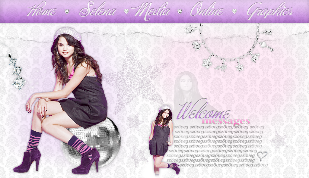Selena Gomez PSD Header by WTHOMG on DeviantArt
