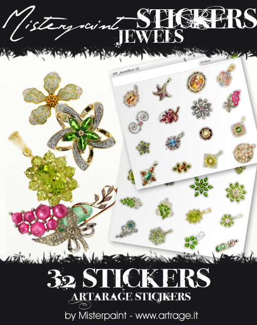 Jewels Stickers - ArtRage3