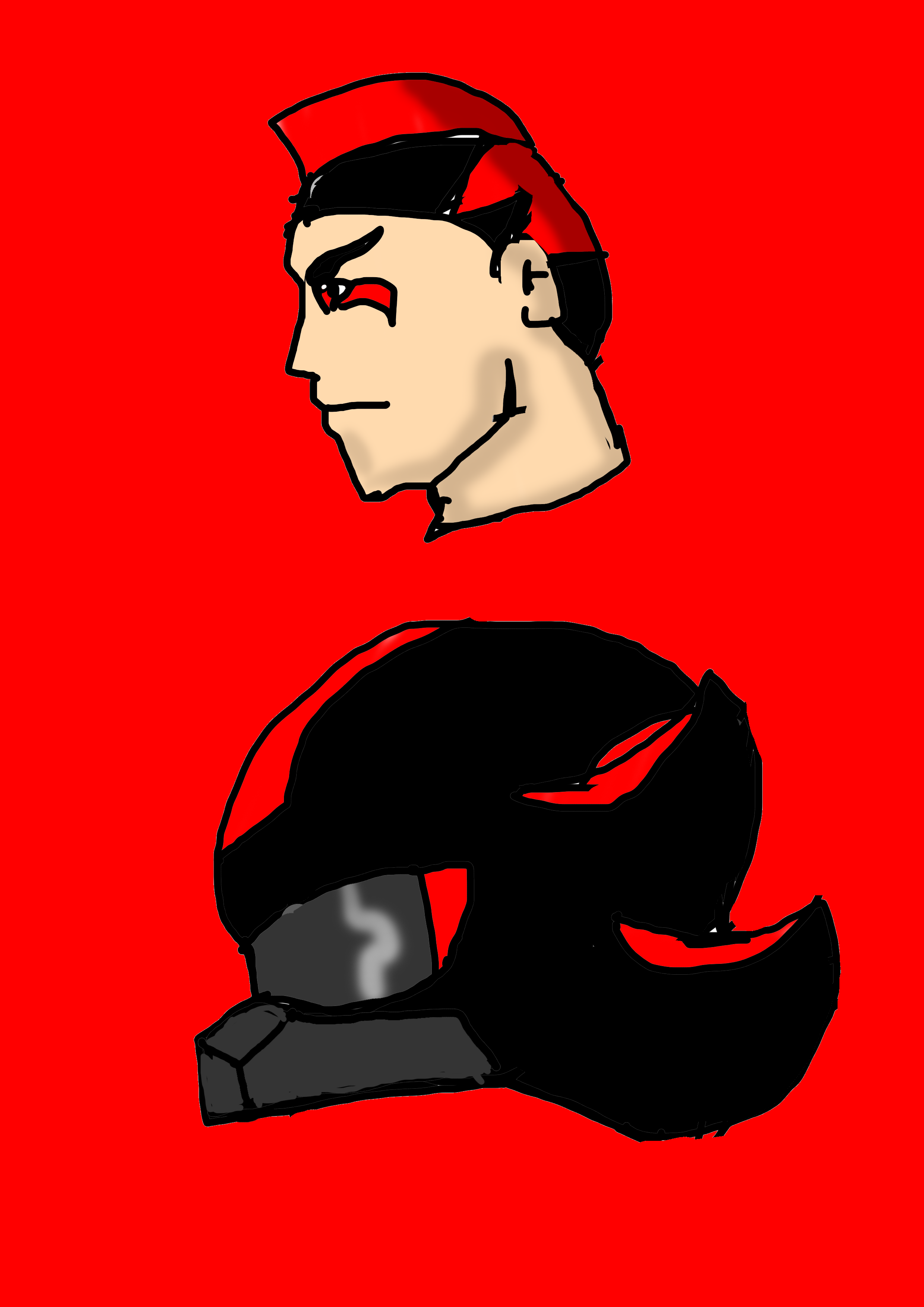 Human Shadow Head 2 by filibolt on DeviantArt