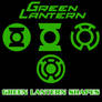 Green Lantern Vector Shapes