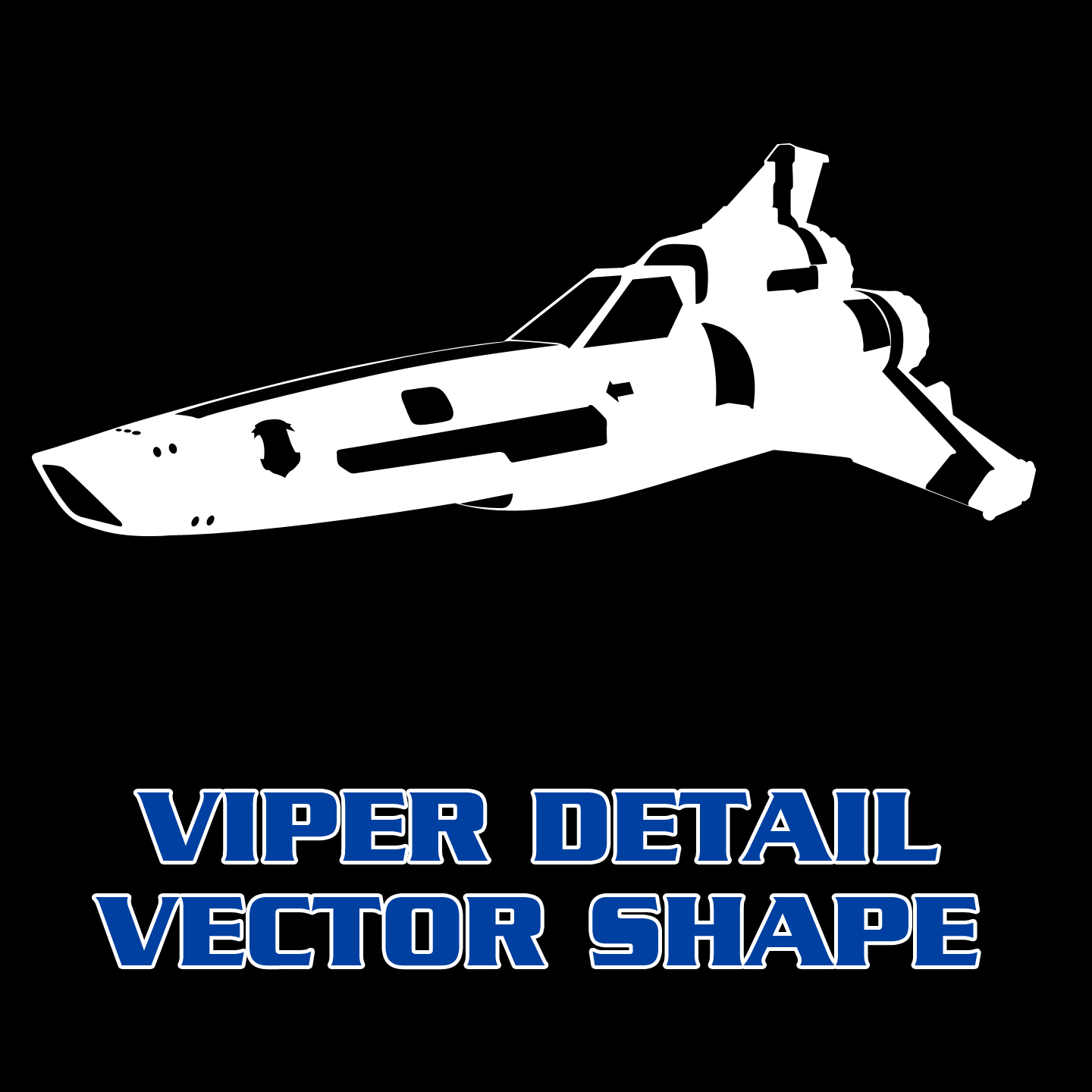 Viper Detail Vector Shape