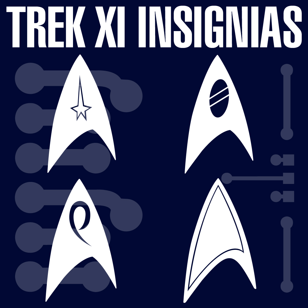 Trek XI Starfleet Insignias