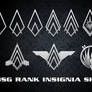 BSG Rank Pin Vector Shapes