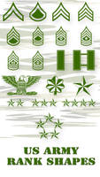 US Army PS Vector Shapes