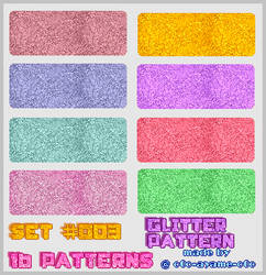 PATTERN SET 003 - Glitter