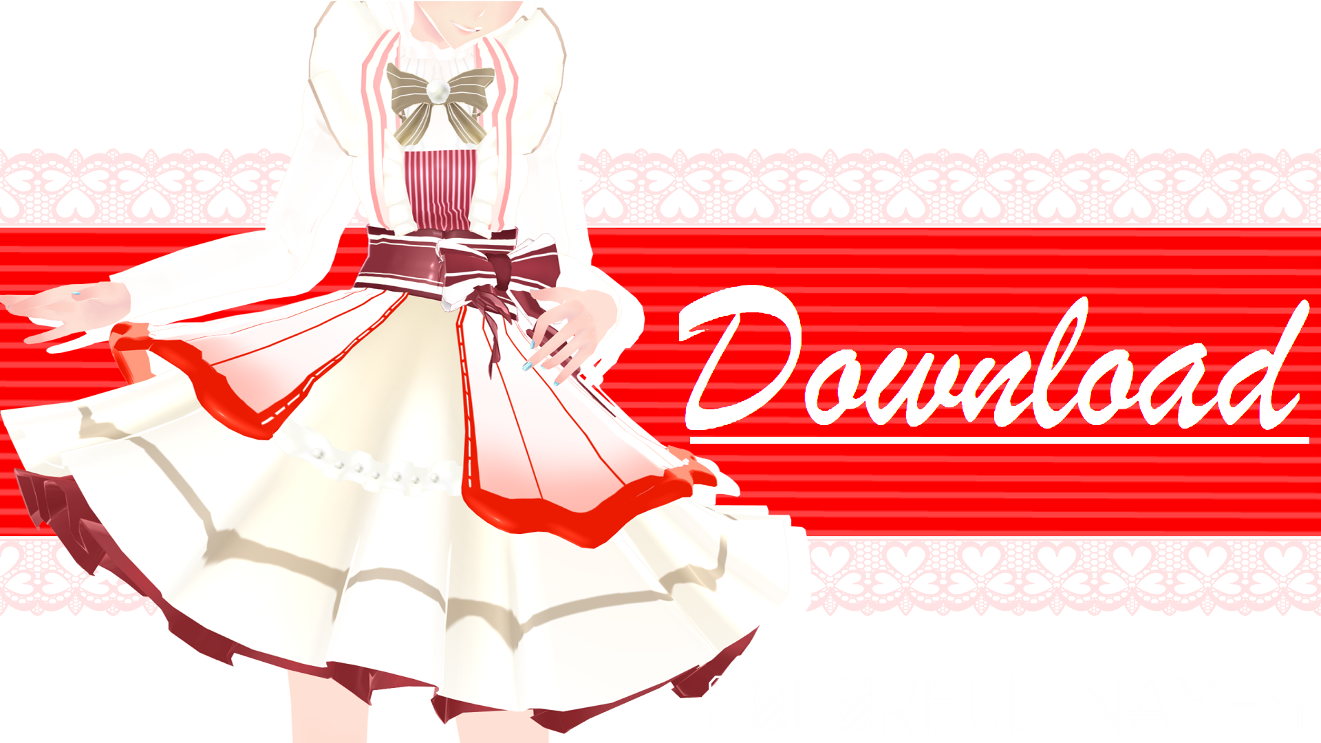 .:Red Dress Download:. by ColorfulNayes