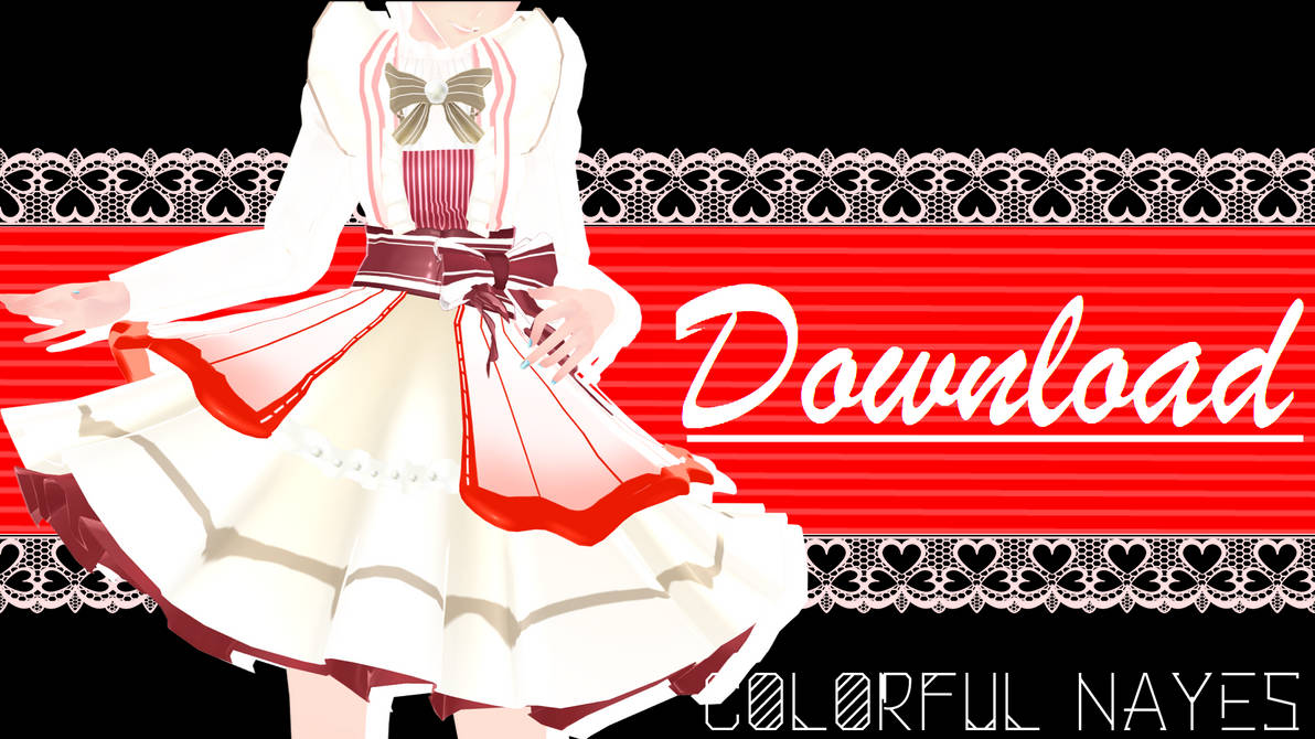 .:Red Dress Download:. by ColorfulNayes