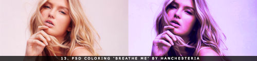 13. PSD Coloring 'Breathe Me' By Hanchesteria