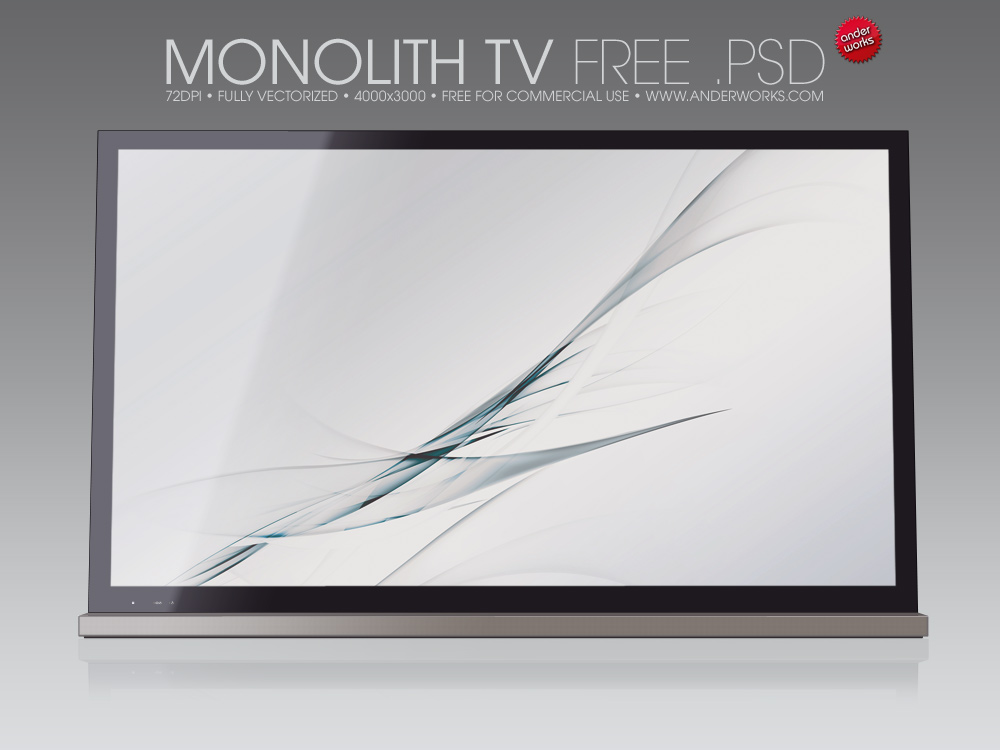 Monolith TV Free .psd