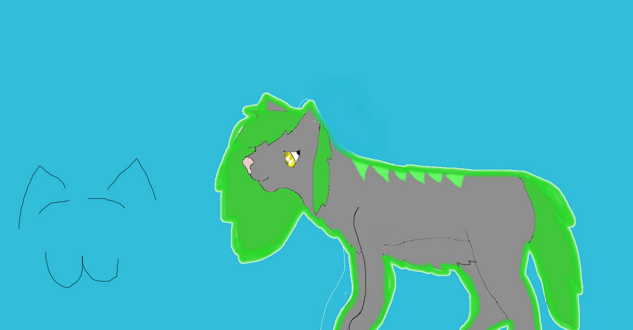 Attempt 2 Of Trying to draw a full wolf by redclaw4062 on DeviantArt