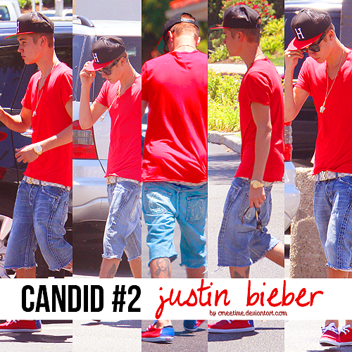 Candid #2 Justin Bieber