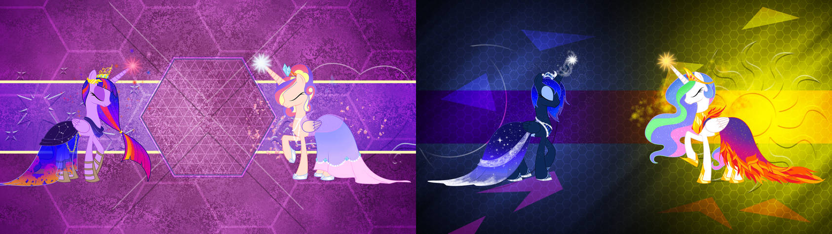 Fancy Princesses by LaszlVFX on DeviantArt