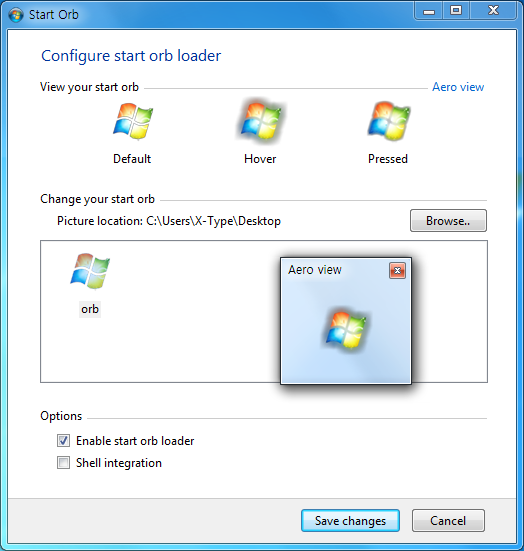 Win7 Start Orb Loader v1.1.1