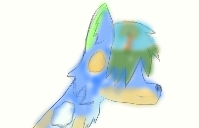 Summer Wolf by Fluttershy57911aj on DeviantArt