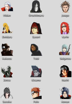 Akatsuki Icons