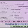 S. Conte - Heavens Not Enough