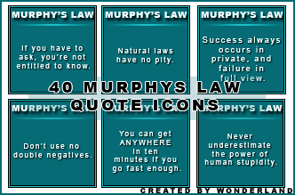 Murphys Law Quotes - Pt 2 by Foxxie-Chan on DeviantArt