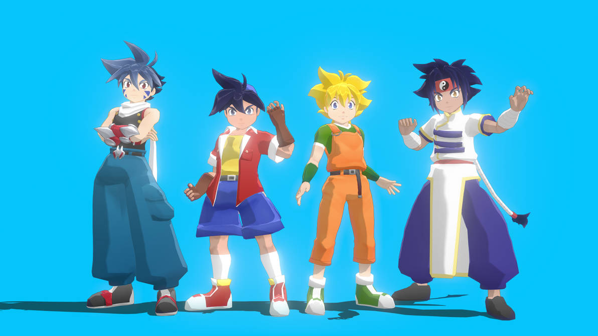 MMD Beyblade Bladebreakers Remake [DL] by WhiteWolfkun on DeviantArt