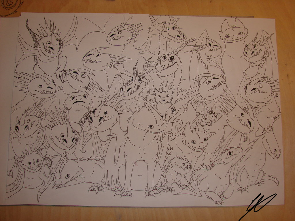 Dragon Tableau by Flightmarefan21 on DeviantArt