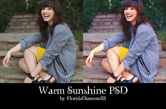 Warm Sunshine PSD