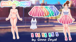Pack de ropa - CDMU - By Ginna Deyal by GinnaDeyal