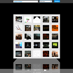 3D Flickr search app