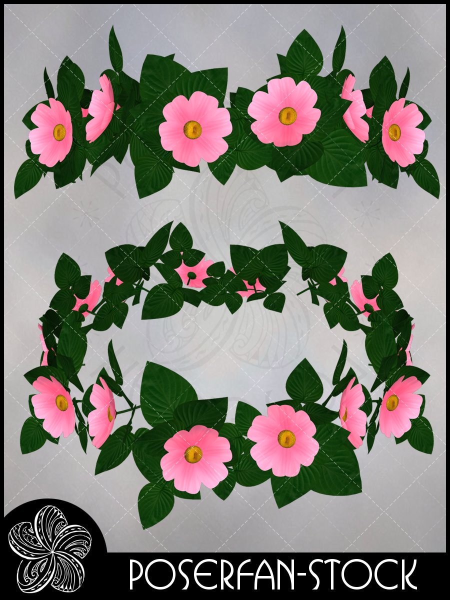 Flower Wreath 003