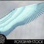 Blue Angel Wings