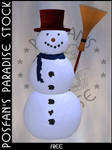 Snowman 014 by poserfan-stock