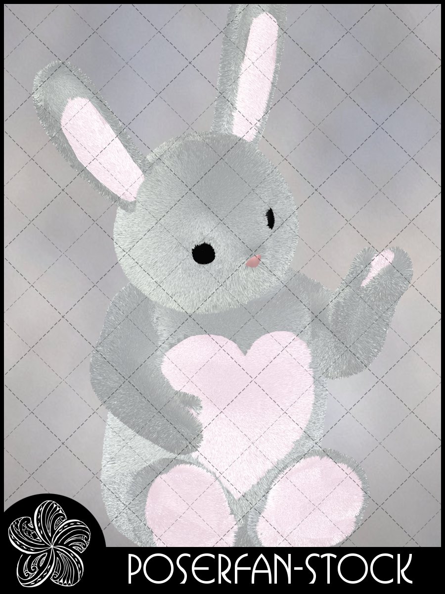 White Bunny Plushie