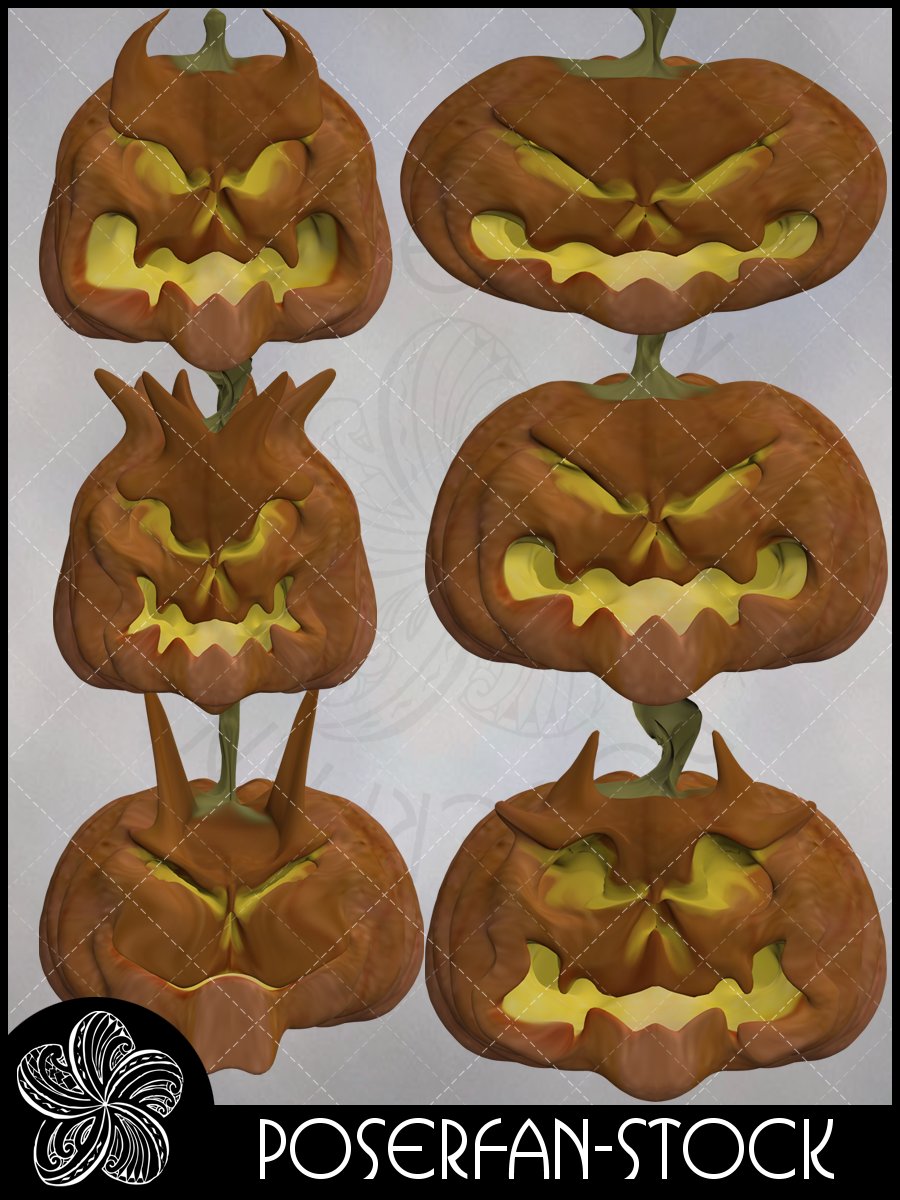 Evil Jack O'Lanterns