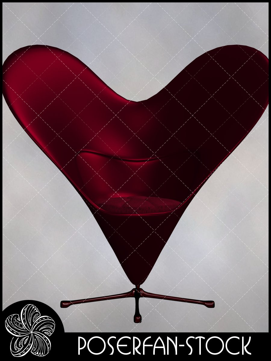 Heart Cocktail Chair 001