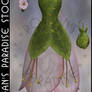 Fairy Cherry Leaf Dress w/Accessoires