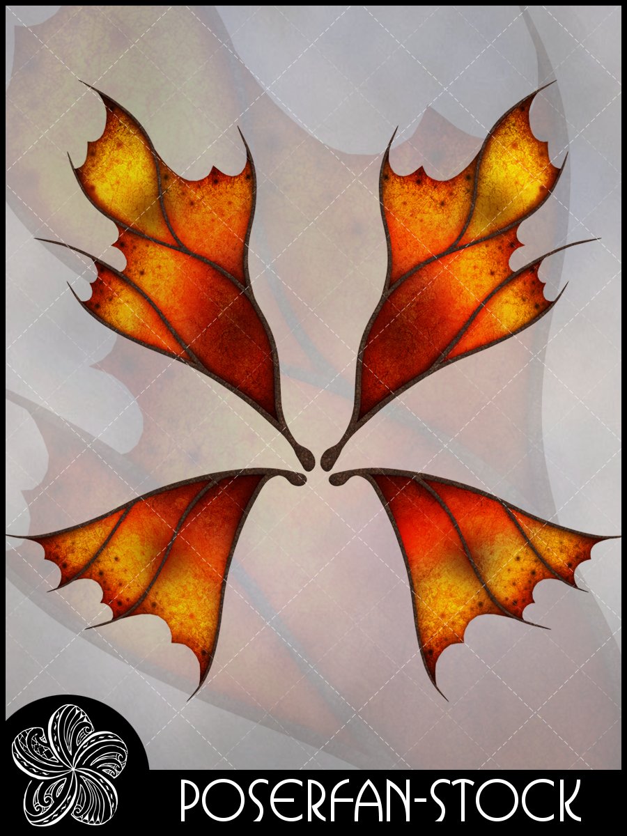 Autumn Leafy Wings 002