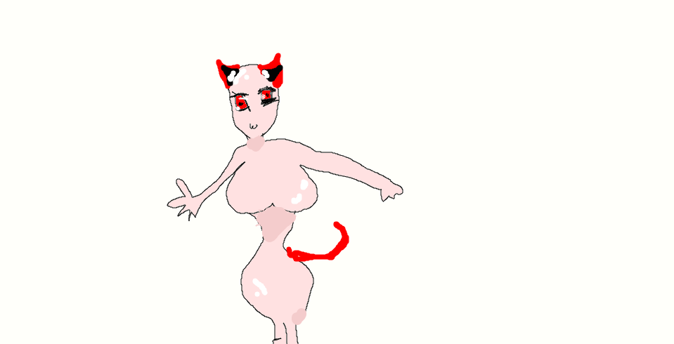 Kawaii Red Neko Anime Girl Base By Kawaiibases5u On Deviantart