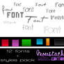 Fonts and styles