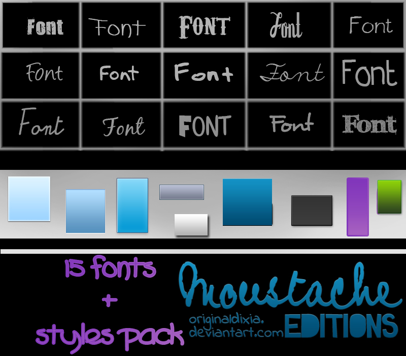 Fonts and styles