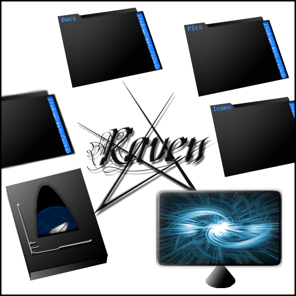 Raven's Dock Icons