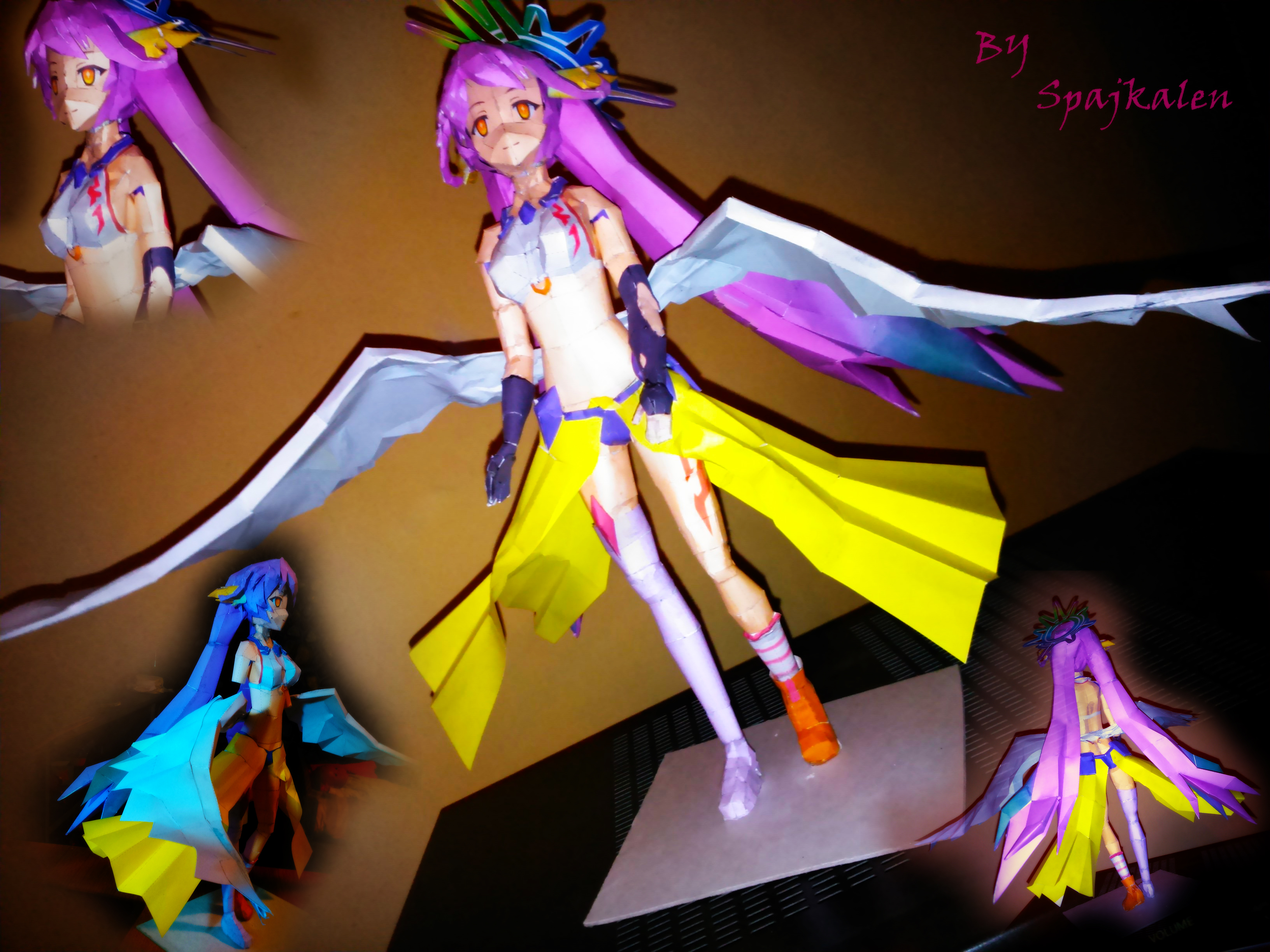 No game no life Jibril papercraft :)