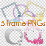 5 Frame PNGs