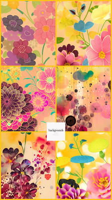 Summer Flowers Backgrounds