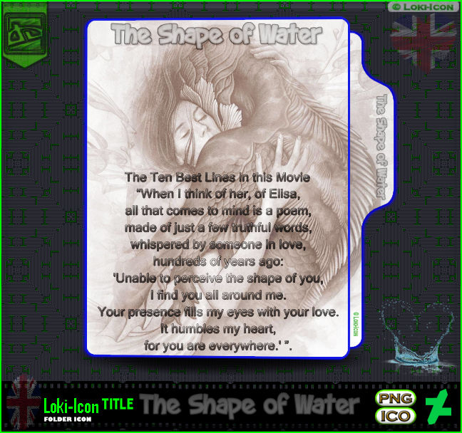 The Shape Of Water 2017 5 By Loki Icon On Deviantart