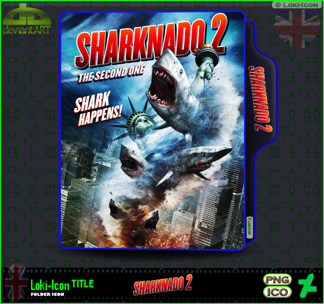 Sharknado 2 The Second One 2014 By Loki Icon On Deviantart