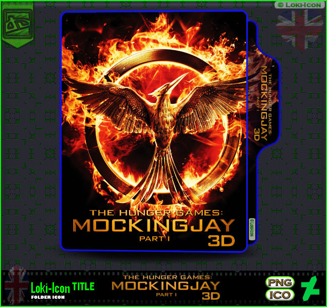 The Hunger Games Mockingjay Part 1 2014 3d By Loki Icon On Deviantart